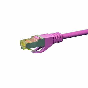 DSIT Cat.7 S/FTP PiMF mrežni kabel, RJ45, roza, 30 m