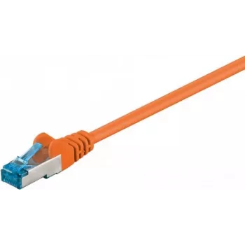 DSIT CAT 6a S/FTP LSOH Ethernet patch kabel, 5 m, oranžen