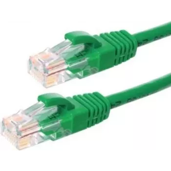 DSIT CAT6 U/UTP patch kabel, 1,5 m, zelen, 100 % baker, RJ45, 10 Gbps, 250 MHz, PVC plašč