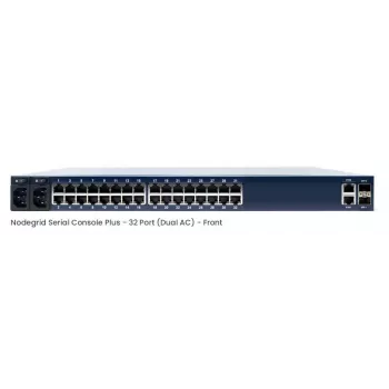 ZPE Systems Nodegrid Serial Plus - Core konzolni strežnik, Rolled, 2-jedrni CPU, 4 GB DDR4, 16 GB SSD, 2 x SFP, 2 x GbE, dvojno AC napajanje