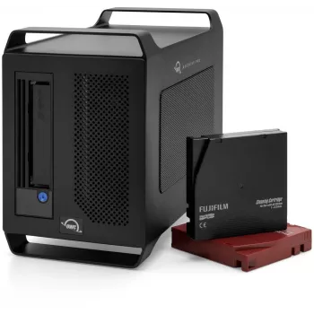 OWC Archive Pro LTO-9 Thunderbolt tračni pogon, 18 TB izvorno / 45 TB stisnjeno (OWCTBLTMP90000H)