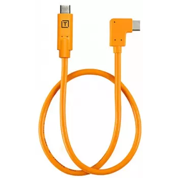 Kotni USB-C-na-USB-C tethering kabel Tether Tools TetherPro 50 cm, oranžen (CUCRTC1-ORG)