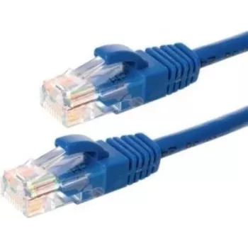 DSIT CAT5e omrežni kabel U/UTP 0,25 m moder 100 % baker
