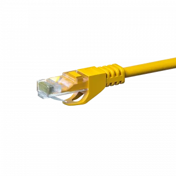 DSIT CAT5e U/UTP omrežni patch kabel, 2m, rumen, 100 % baker (DC-57-020)