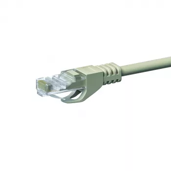 DSIT CAT 5e U/UTP omrežni patch kabel 10m siv CCA (DC-C51-100)