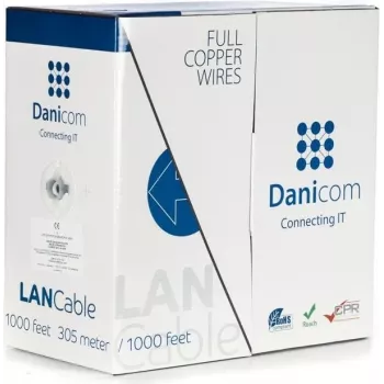 DSIT DANICOM CAT6 UTP 305m PVC (Fca) polni bakren omrežni kabel