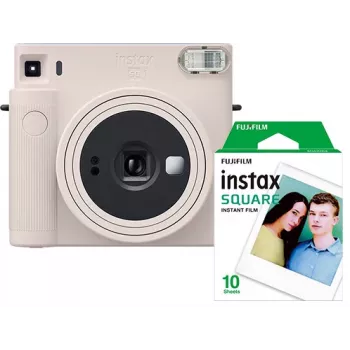 Fujifilm Instax Square SQ1 takojšnji fotoaparat s filmom, kredno bela (70100148677)