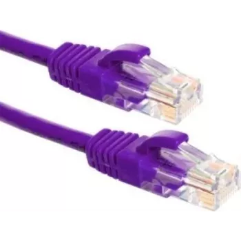DSIT CAT6a U/UTP 100% baker mrežni patch kabel, 20m, vijoličen