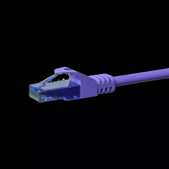 DSIT CAT6a U/UTP 100% baker mrežni patch kabel, 20m, vijoličen