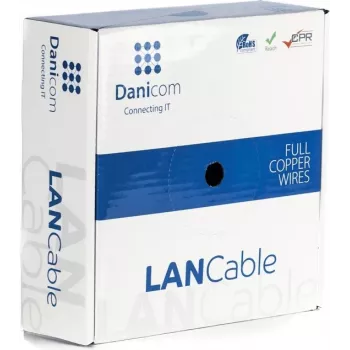 DSIT DANICOM CAT6 FTP 50m kabel s polnim vodnikom - LSZH (Dca) - DC-FTP6-50S-DCA