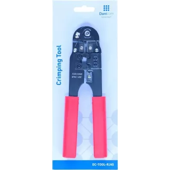 DSIT DC-TOOL-RJ45 klešče za stiskanje RJ45 z rezilom za kable in odstranjevalcem izolacije