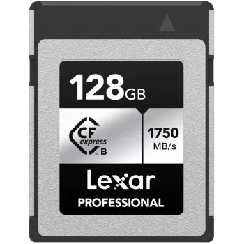 Lexar Professional CFexpress Type B SILVER 128 GB pomnilniška kartica, 1750 MB/s (LCXEXSL128G-RNENG)