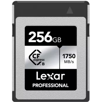 Lexar Professional CFexpress Type B pomnilniška kartica 256GB, Silver Series (LCXEXSL256G-RNENG)