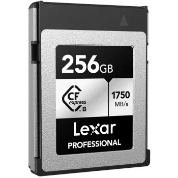 Lexar Professional CFexpress Type B pomnilniška kartica 256GB, Silver Series (LCXEXSL256G-RNENG)