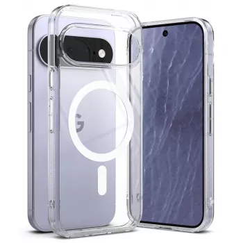 Ringke Fusion Magnetic ovitek MagSafe za Google Pixel 11 – prozoren