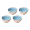ROSE&TULIPANI Concerto Fuse Azzurro komplet 4 srednjih skled 15 cm