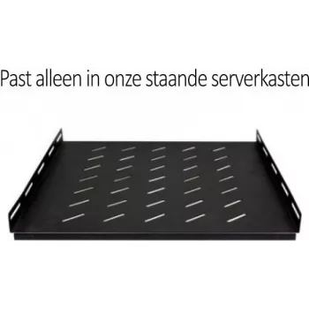 DSIT DS-FH100 fiksna polica za 1000 mm globoke strežniške racke, 1U, 19-palčna, črna