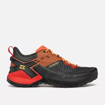 Garmont 9.81 Onyx GTX moški pohodniški čevlji Raven Black/Firecracker Orange, velikost 42
