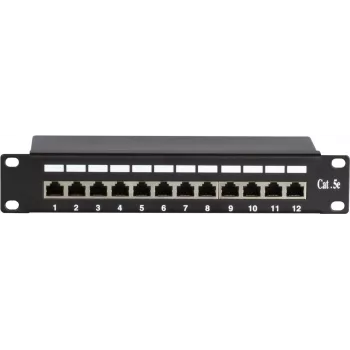 DSIT DS-10Patch5-12FTP 10-palčni 12-portni FTP Cat 5e patch panel