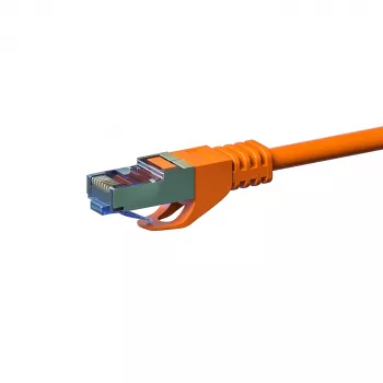 DSIT omrežni kabel CAT 6a LSOH - S/FTP - 30 metrov - oranžen (DC-6A6-300)