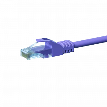 DSIT Cat 5e U/UTP mrežni patch kabel, 15m, vijoličen, CCA, RJ45, Gigabit Ethernet