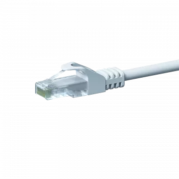 DSIT CAT 5e U/UTP mrežni patch kabel - 20m, bel, CCA, RJ45, Gigabit Ethernet