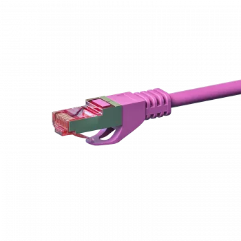 DSIT CAT 6 S/FTP LSOH mrežni patch kabel, 0,25 m, roza