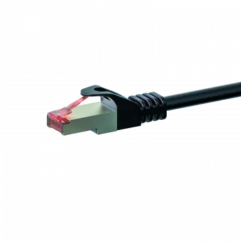 DSIT CAT 6 S/FTP LSOH omrežni kabel 15m črn