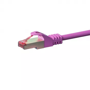DSIT CAT 6 S/FTP LSOH omrežni patch kabel, 30 m, roza