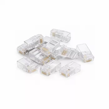 DSIT CAT6 UTP RJ45 konektor za polni vodnik – paket 10 kosov