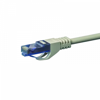 DSIT CAT6a omrežni kabel 100 % baker - U/UTP - 0,50 metra - siv (DC-U6A1-005)