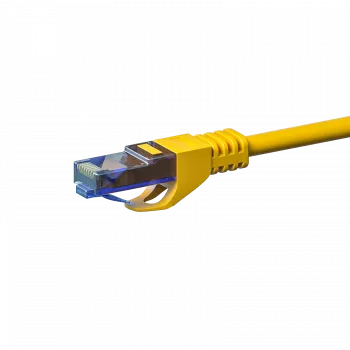 DSIT CAT6a U/UTP 100 % baker omrežni kabel, 2 m, rumen (DC-U6A7-020)