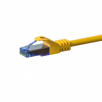 DSIT CAT6a U/UTP 100 % baker omrežni kabel 15m rumen 10GbE 500MHz