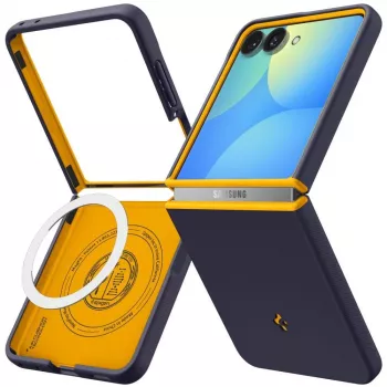 Spigen Nano Pop MagSafe ovitek za Samsung Galaxy Z Flip 8 - Blueberry Navy