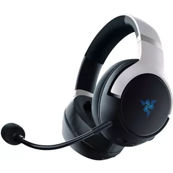 Razer Kaira Pro brezžične igralne slušalke za PlayStation - bele