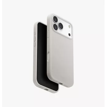 UNIQ Lino MagClick polnilno ohišje za iPhone 17 Pro Max - svetlo siva