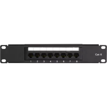 DSIT DS-10Patch6-8UTP 10 inch 8-portno UTP CAT 6 patch plošča