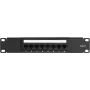 DSIT DS-10Patch6-8UTP 10 inch 8-portno UTP CAT 6 patch plošča