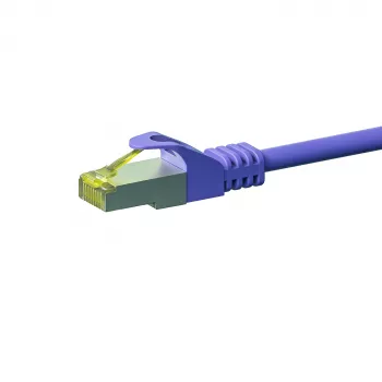 DSIT Cat.7 S/FTP PiMF RJ45 mrežni kabel, vijoličen, 30 m