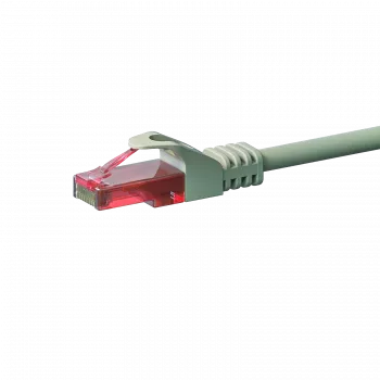 DSIT DC-61-010 CAT6 U/UTP omrežni kabel, 1 m, siv, 100 % baker