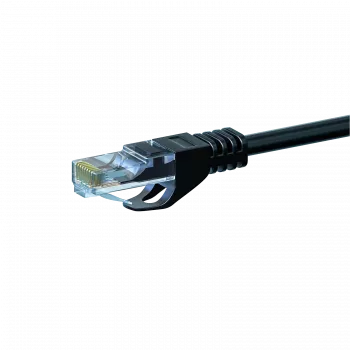 DSIT DC-C60-030 CAT6 U/UTP omrežni kabel, 3 m, črn, CCA
