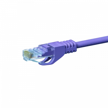 DSIT CAT 5e U/UTP omrežni patch kabel, 7,5 m, vijoličen, CCA, RJ45, Gigabit Ethernet