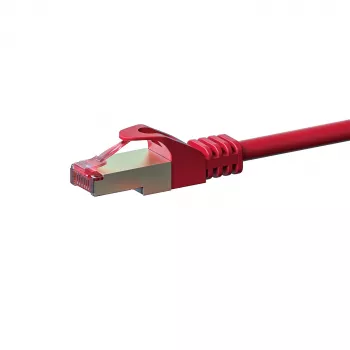 DSIT CAT 6 omrežni kabel LSOH - S/FTP - 50 metrov - rdeč (DC-S65-500)