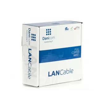 DSIT DANICOM CAT5E FTP 100m prožen omrežni kabel PVC (Fca) - DC-FTP5E-100-FCA