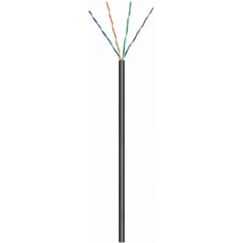 DSIT CAT6 U/UTP 50m zunanji omrežni kabel črn CCA (DC-OUT-UTP6CCA-50S)