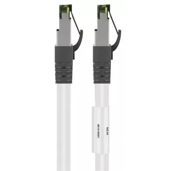 DSIT RJ45 omrežni kabel S/FTP PiMF CAT 8 bel 0,25m