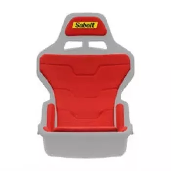 Sabelt SRP-1 komplet nadomestnih blazin, 20 mm pena, Racing Red, za sedeže serije P