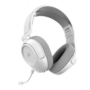 Corsair HS35 V3 brezžične igralne slušalke za PlayStation - bele
