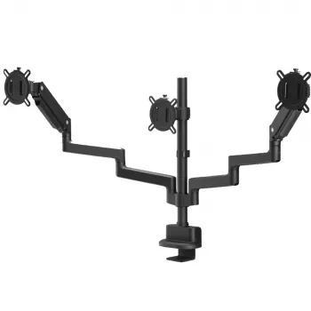 One For All DM4310 trdna trojna namizna roka za monitorje za zaslone 13-35 inch, 10kg na roko, črna