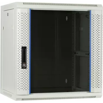 DSIT DS6412W 12U stensko ohišje strežnika z vrati iz stekla, 600x450x634 mm, belo